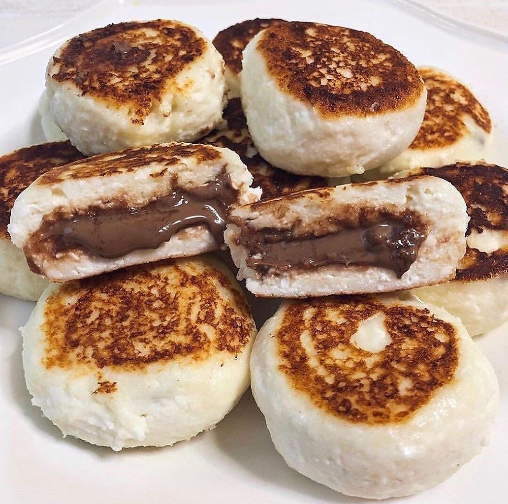 Сырники с шоколадной начинкой