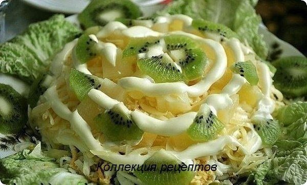 #салат.1. Салат из куриного филе, свежих огурцов и консервированных шампиньоновИнгредиенты:-2-3 ... - 8