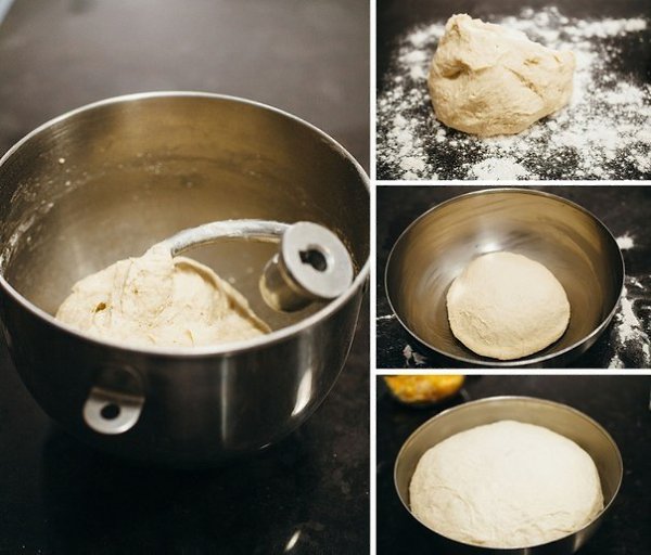 Скрученный домашний хлеб с сыром и зеленью. Мягкий домашний хлеб с тягучим сыром и ароматной ... - 3