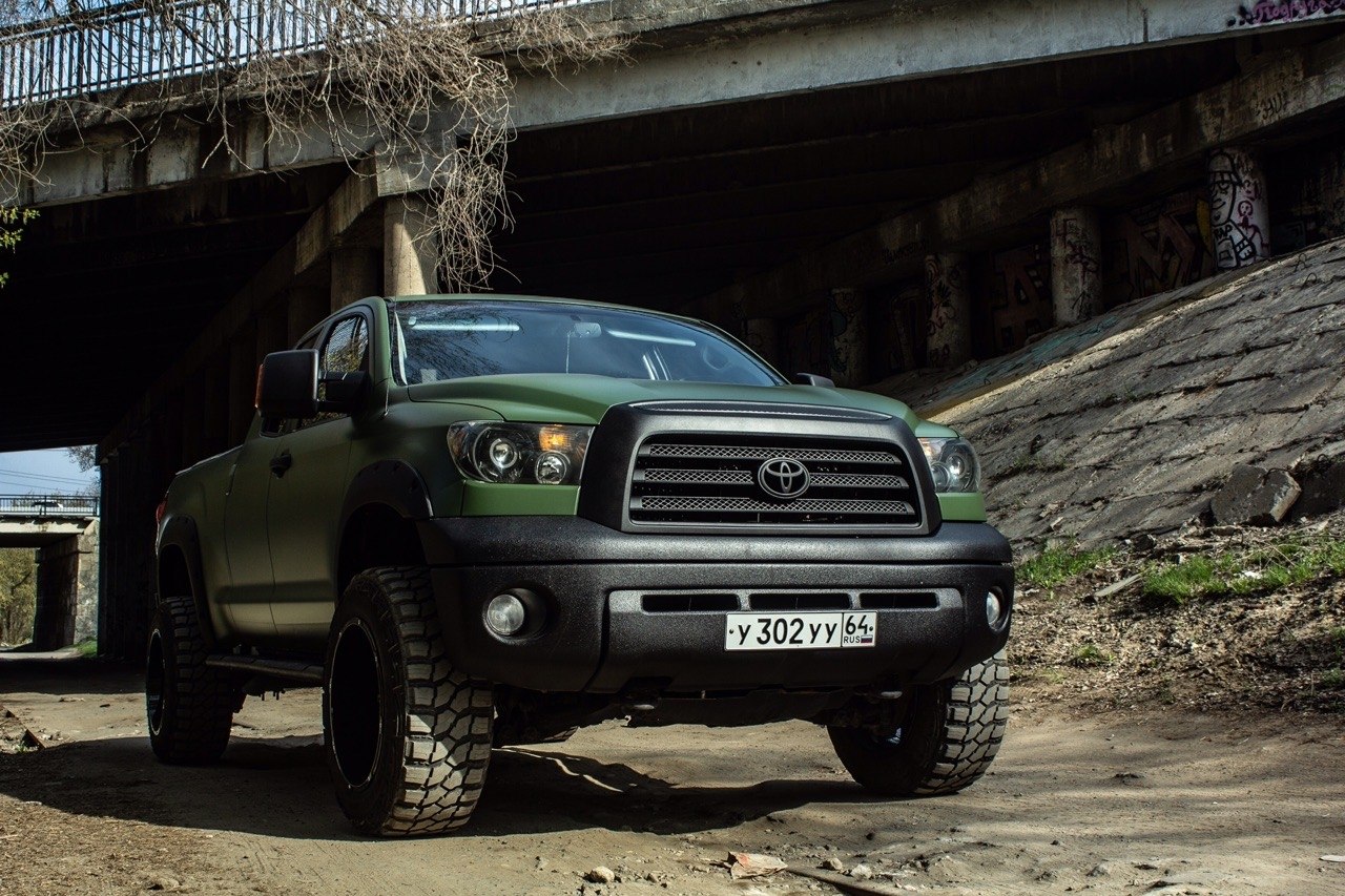 Toyota Tundra ,2007 год. Надёжный трудяга. Оклеена в матовую ... |  Автомобильные Обьявления | Фотострана | Пост №2095073094