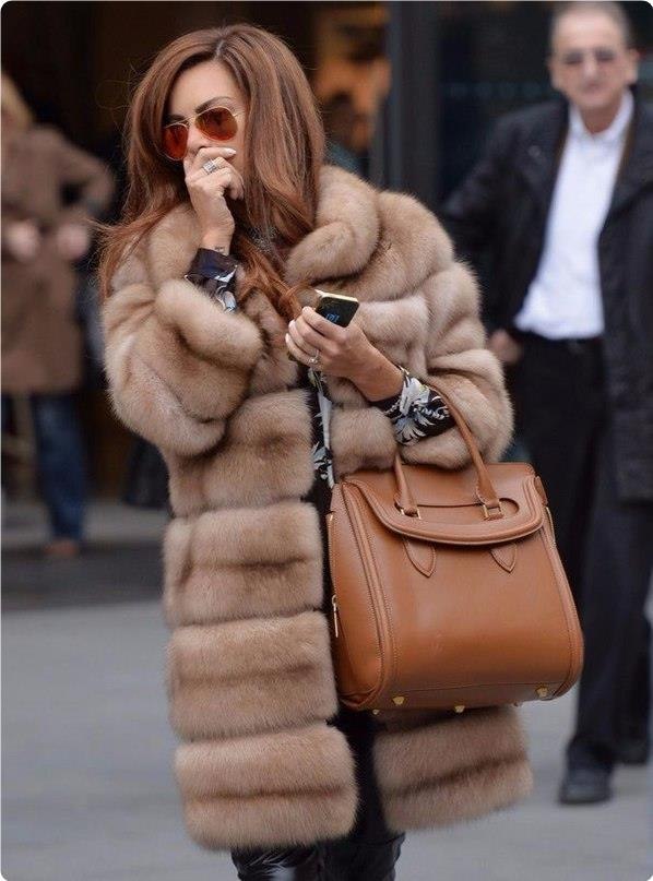 Street Style. Fur winter. - 5