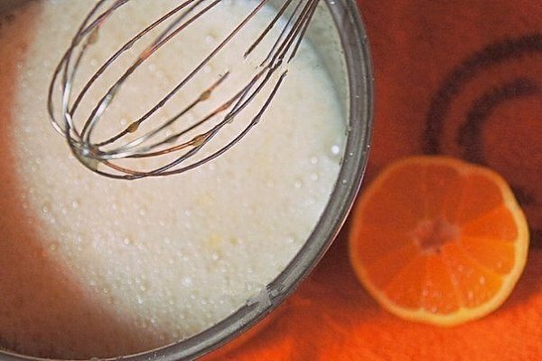 Мандариновый заварной крем.Очень вкусный мандариновый заварной крем можно подавать как отдельный ... - 2