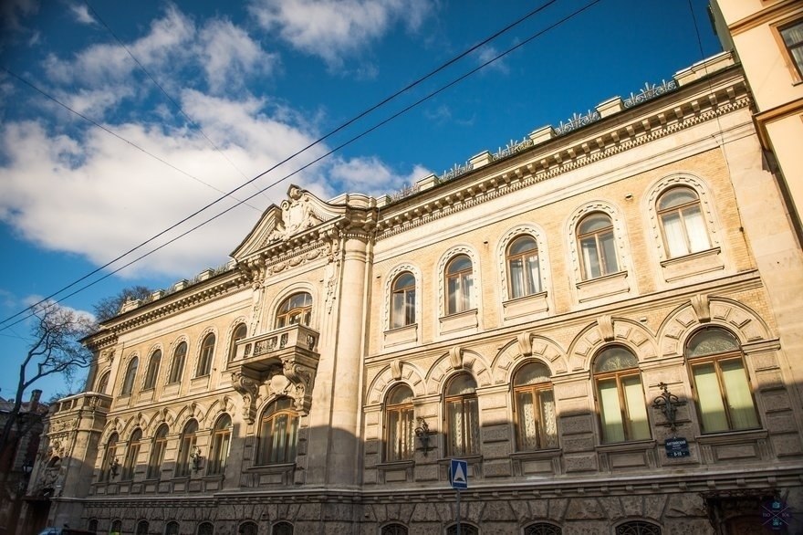 Особняк гильзе фан дер пальса в спб. Особняк ван гильзе ван дер пальса. Особняк генриха гильзе ван дер пальса. Большой ризалит. Г.