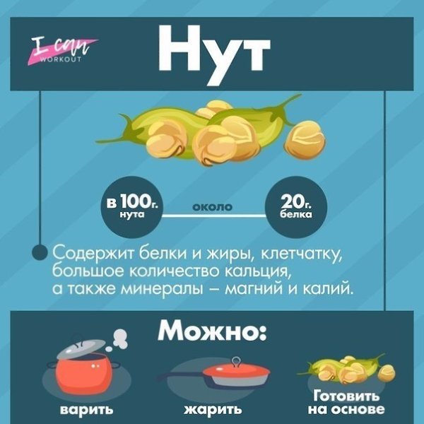 Поговорим немного о источниках растительного белка.