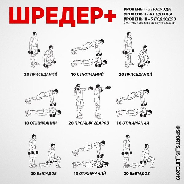 Лютая тренировка.Кто с нами?уровень 1 = 3 подходауровень 2 = 4 подходауровень 3 = 5 ...