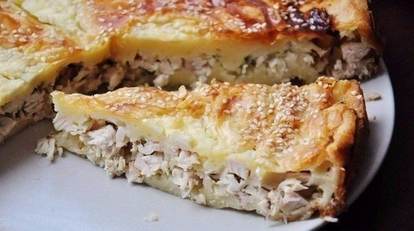 Куриный лентяй .Ингредиенты: Вареное куриное филе - 300 гр Мука - 50 гр Яйцо (некрупное) - 2 ...