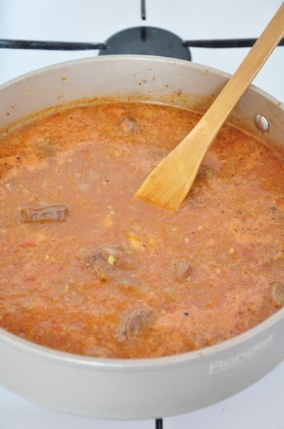 Говядина в остром соусе по-арабски. Мясо в соусе я и раньше готовила, но с такими добавками, как ... - 6