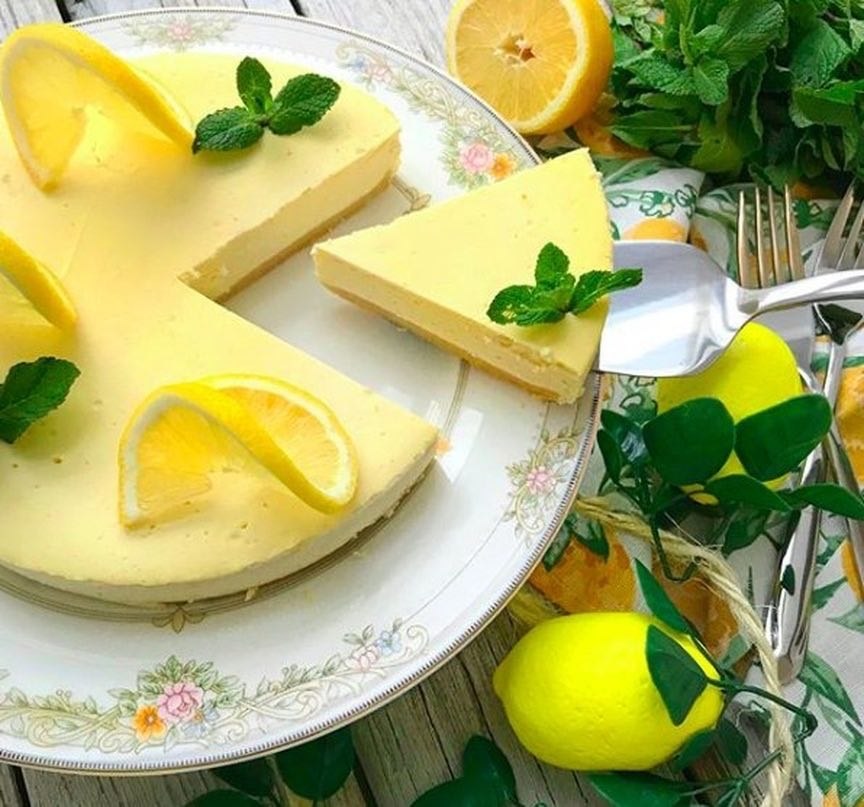 Лимонный пп-чизкейк.Для основы: кукурузная мука 40 гр детское яблочное пюре 60 гр молоко 100 мл ...