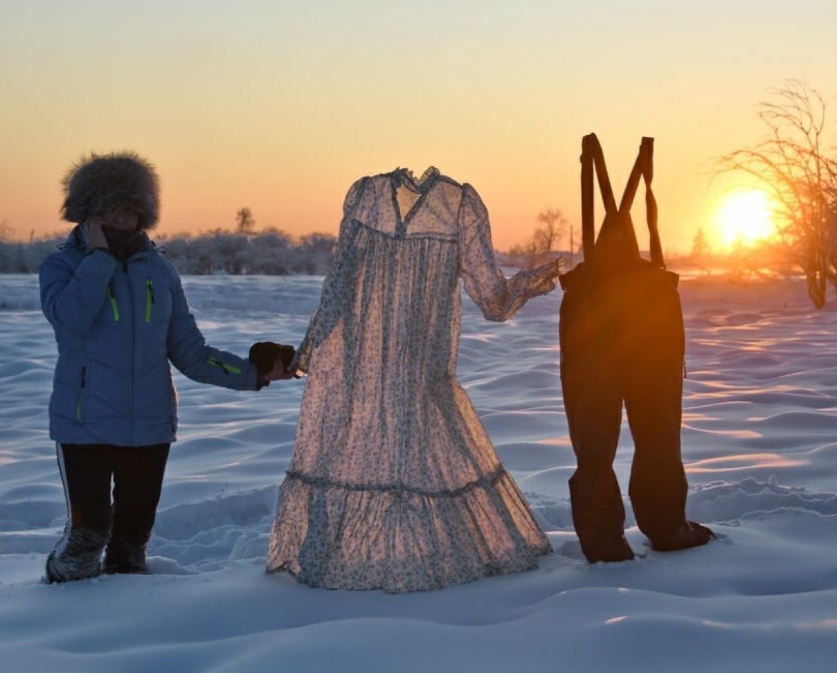 Якутский снежный городок