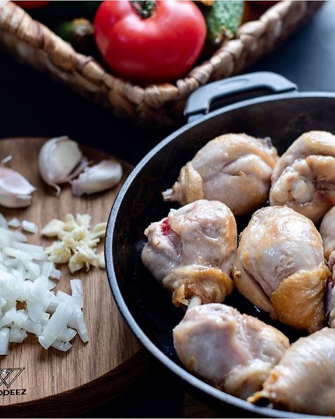 Карри из курицы с рисом на гарнир.Вкусный домашний обед или ужин без особых затрат!Ингредиенты на 4 ... - 2