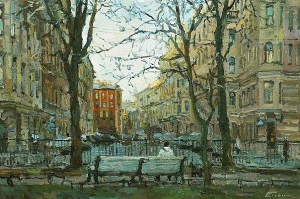 Такой разный Петербург в картинах Павла Еськова. Присылайте ваше творчество. Лучшее по традиции ... - 8
