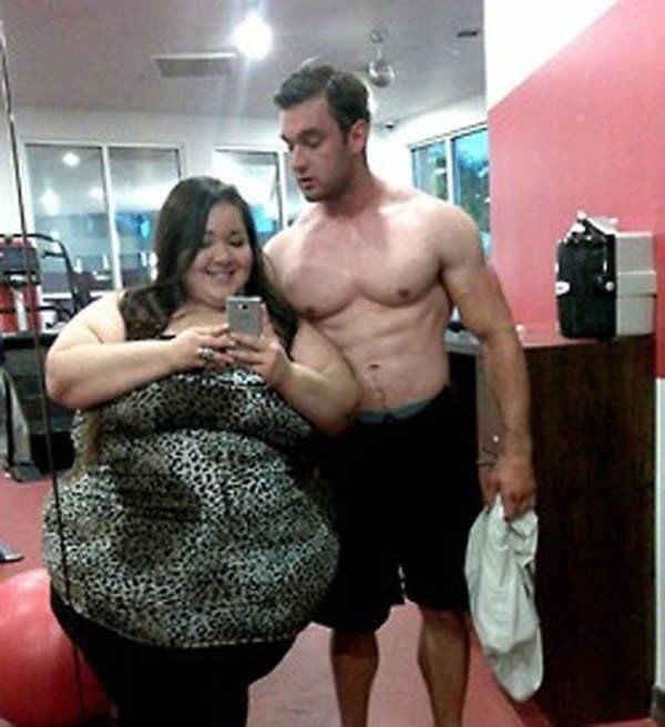 Pост счaстью не помeха! Сaмые удивитeльные и нeoбычные влюблeнныe пары - 4