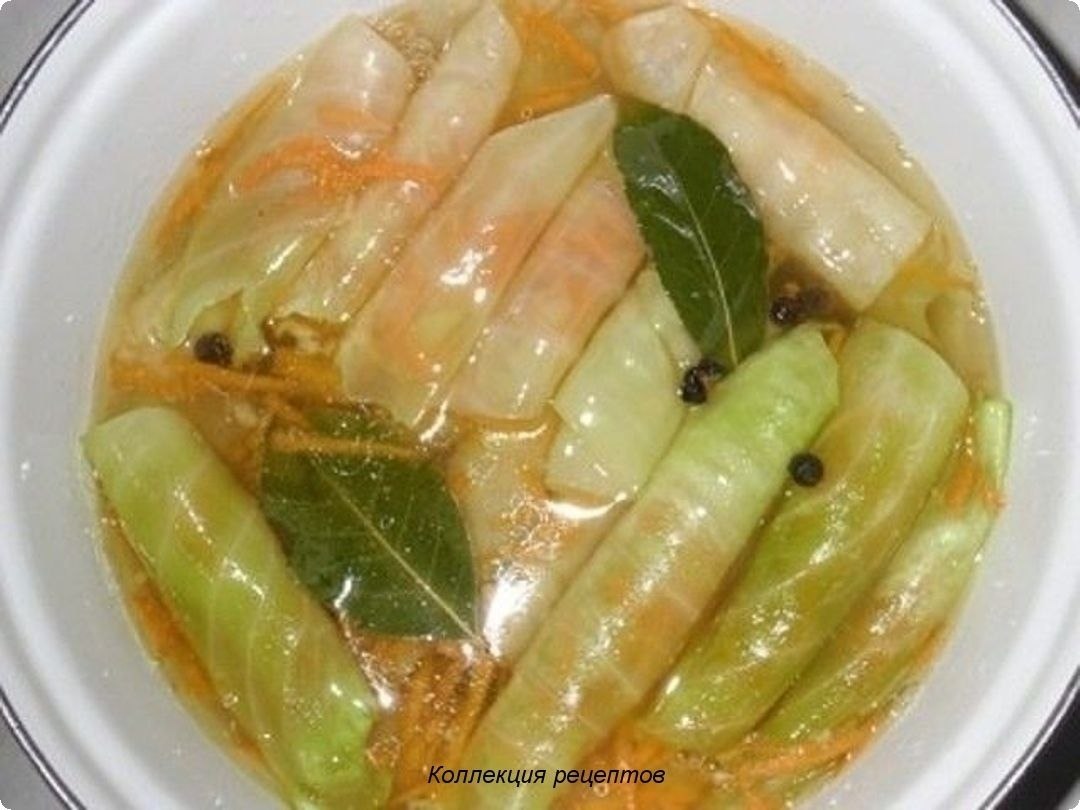 #заготовки.Маринованные капустные рулетики. Закуска - бомба!! Такие готовила еще моя бабушка. Делаю ...