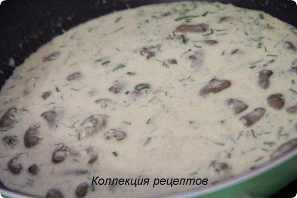 Куриные сердечки в сырном соусе. Не все любят готовить субпродукты, а ведь из них можно сделать ... - 4