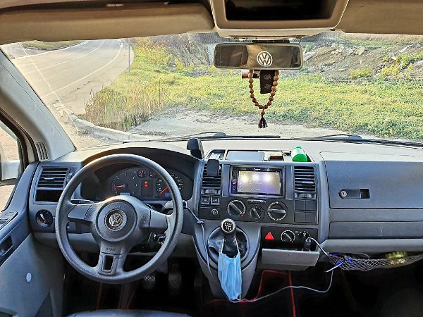 Volkswagen Transporter T5 заводской пассажир. 2005 г.в 2.5 турбо дизель Я собственник Обмен только ... - 6