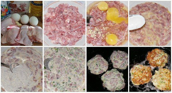 Куриные котлетки по-французски .Они настолько вкусные,нежные и сочные,что просто тают во рту.А если ...