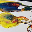Acrylic pouring(flip Cup) �� ������� ���������� (Art)�