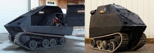 PAV1 Badger, созданный компанией «Howe and Howe Technologies», стал самым маленьким бронированным ... - 4
