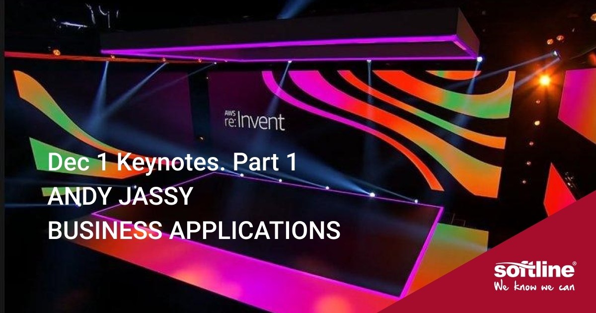 AWS re:Invent:     (Part 1).       ...