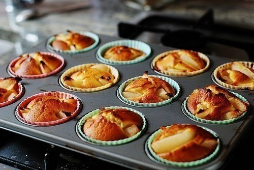 Маффины с грушами. Маффины с грушами!!!ммммммм....вы не представляете как вкусно они пахнут. Впрочем ... - 10