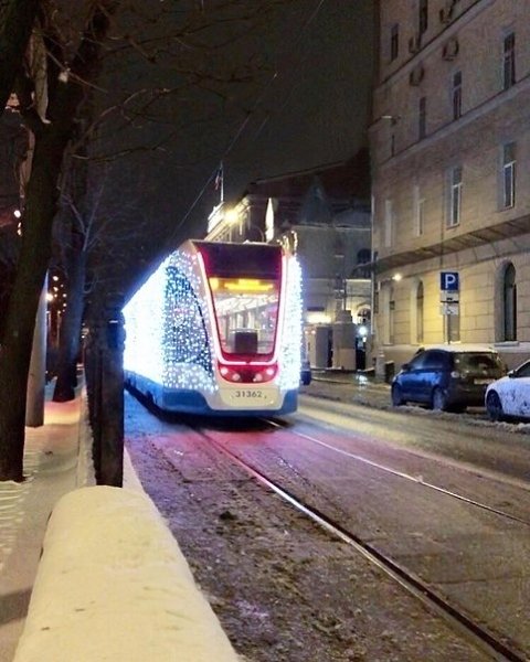 Новогодний трамвай.Москва: Инструкция по применению! - 4