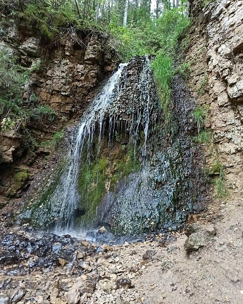 Береснятский водопад кировская область советский район фото Красивые места Кировской области