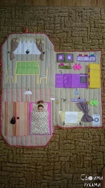 Сшила для дочки, играет в запой, не оторвать, даже на улицу с ним ходим гулять.