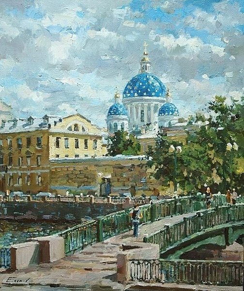 Такой разный Петербург в картинах Павла Еськова. Присылайте ваше творчество. Лучшее по традиции ...