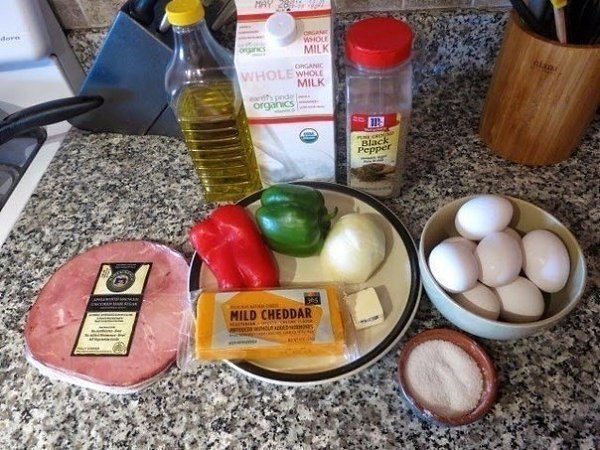 ОМЛЕТ ПО-ДЕРЕВЕНСКИ .Данные ингредиенты найдутся всегда!Омлет по-деревенски - довольно популярный ... - 2