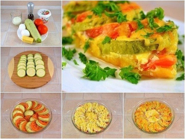 Как приготовить вкусную запеканку из кабачкков.Для приготовления понадобится:1 кабачок (лучше брать ...
