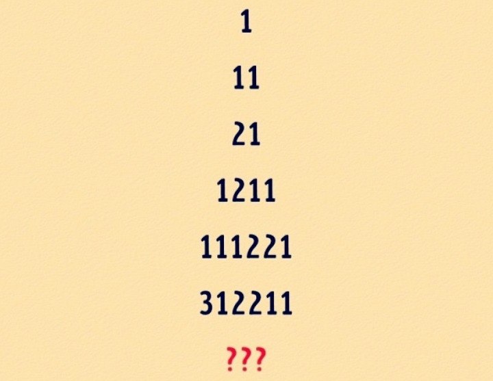 a  e. p : 1 11 21 1211 111221 312211 ... a:   e, ...