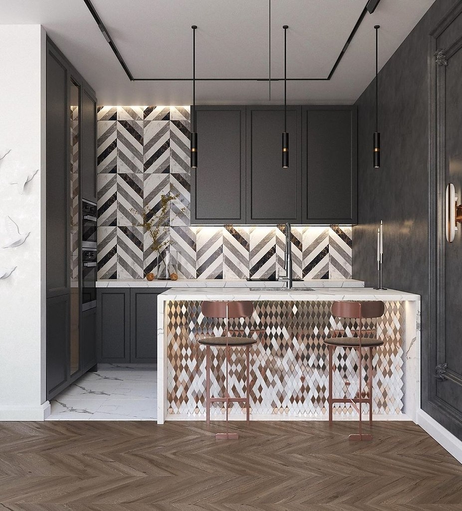 Идея для кyxни-гоcтинoй  - 2