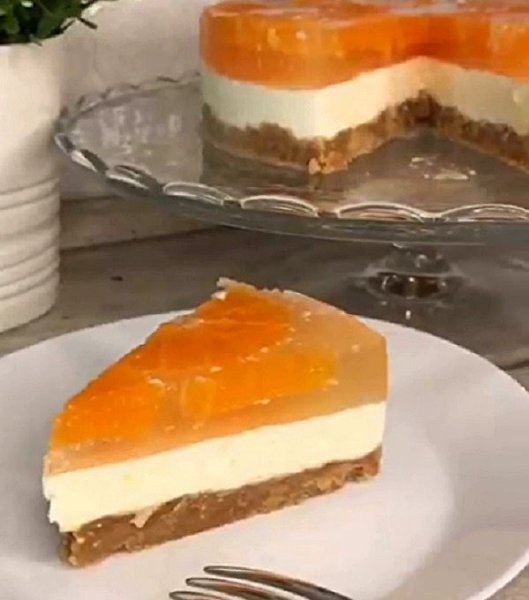 МАНДАРИНОВЫЙ ТОРТ БЕЗ ВЫПЕЧКИ. Вместо мандаринов можно использовать любые другие фрукты или ягоды ...