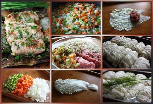 Голубцы из пекинской капусты по рецепту Галюши Щетниковой.Очень вкусные и нежные! Спасибо большое за ...