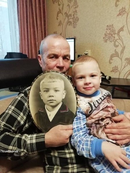 Когда не нужны никакие проверки, сходство видно не вооруженным глазом! Генетика сквозь поколения
