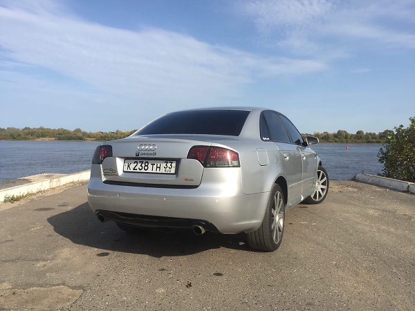 Г. Муром. Audi A4 B7 S-Line 2007 г.в. Комплектация S-Line эксклюзив. Автомобиль полностью обслужен. ... - 3