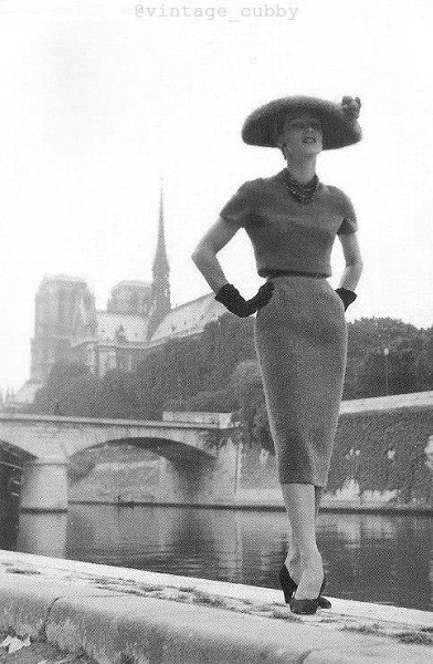 Christian Dior, 1955.