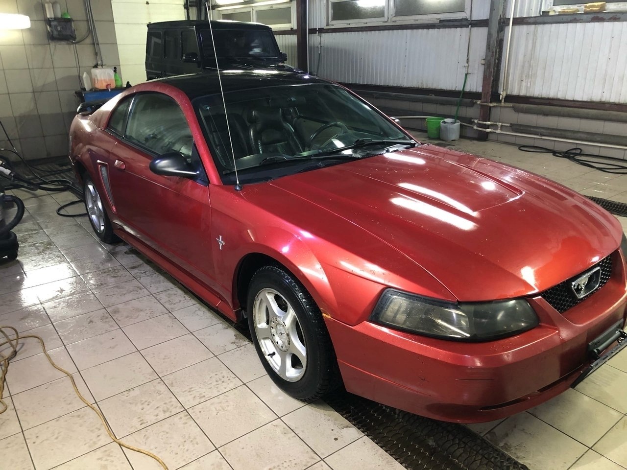 Ford Mustang 2003 3.8 .     ,    .  ... - 4