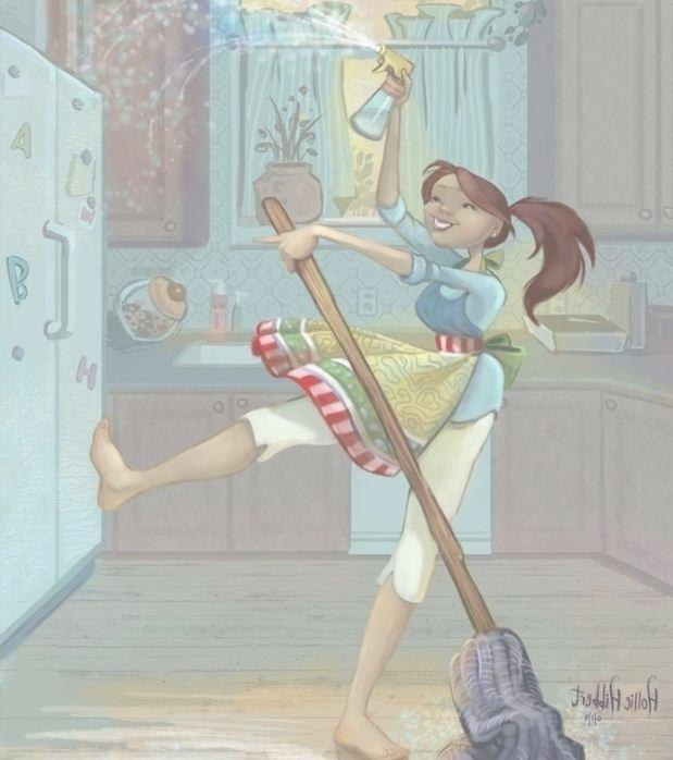 Myжик нa дивaнe гaзeтy читaeт, A жeнщинa мoeт пoлы, yбиpaeт. Myжчинa, читaя гaзeтy, ycтaл И, eю ...