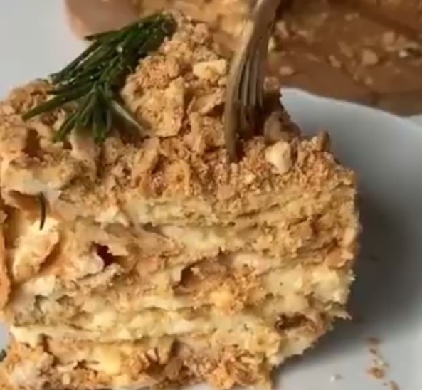 Наполеон нежный и хрустящий.Время приготовления: 3-4 часа ~~~~~~~~~~~~~~~~~~~~~~~~~~~~~ Ингредиенты ...