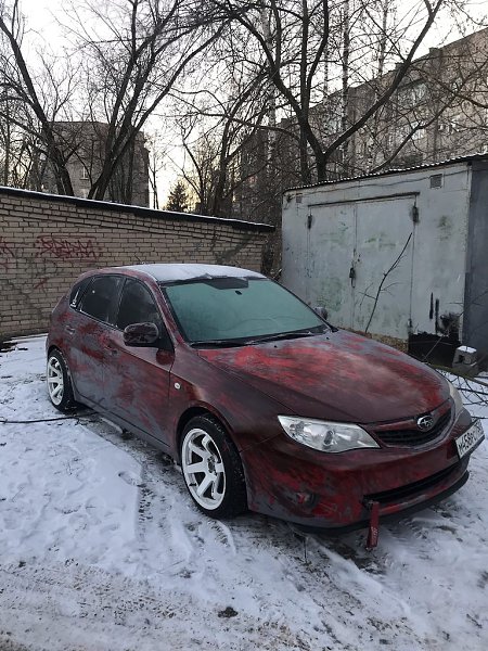 Subaru Impreza gh.Мотор ej204 Коробка механика Машина собиралась для себя и обслуженаМасло не ...