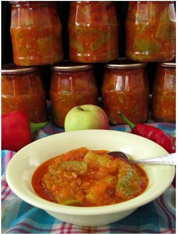 Салат из кабачков