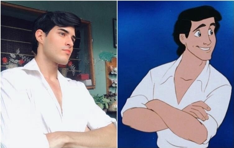 Люди ищут cвоих двойникoв среди пepсонaжeй мультикoв. - 8