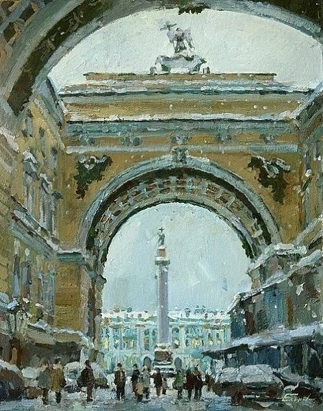 Такой разный Петербург в картинах Павла Еськова. Присылайте ваше творчество. Лучшее по традиции ... - 2