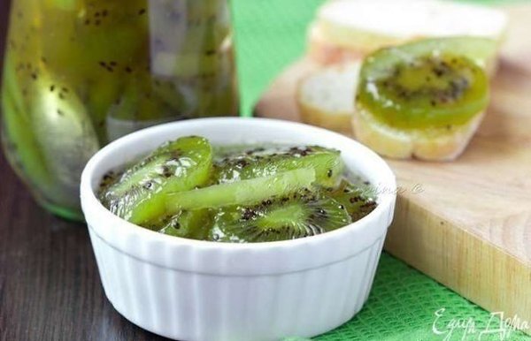 ВАРЕНЬЕ С КИВИ И ЛИМОНОМ.Очень вкусное варенье, с кислинкой лимона и киви. Яркий вкус и цвет, ... - 9