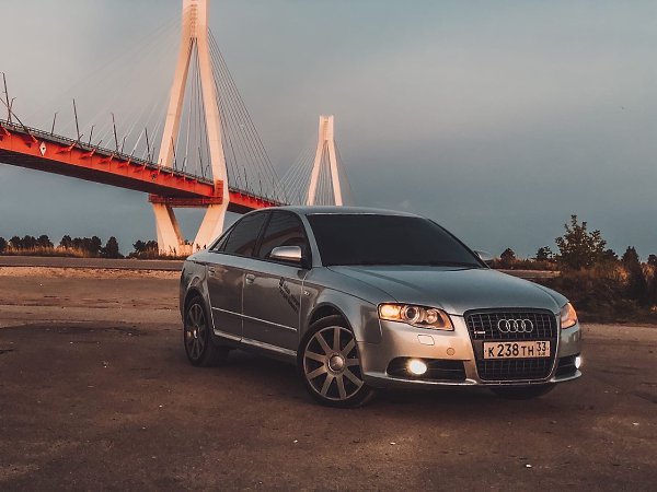 Г. Муром. Audi A4 B7 S-Line 2007 г.в. Комплектация S-Line эксклюзив. Автомобиль полностью обслужен. ...