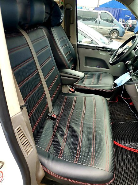Volkswagen Transporter T5 заводской пассажир. 2005 г.в 2.5 турбо дизель Я собственник Обмен только ... - 9