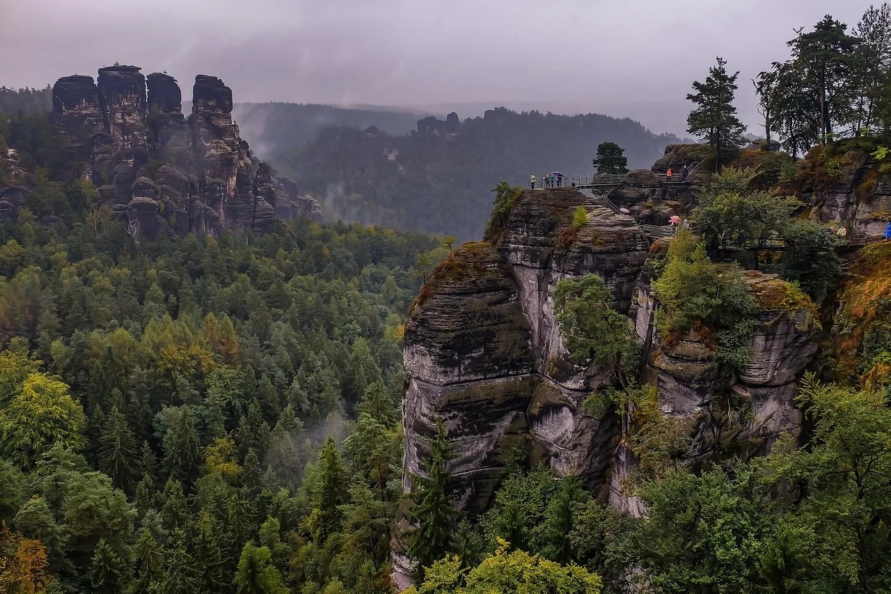 National Park Schsische Schweiz, Germany.  ,   