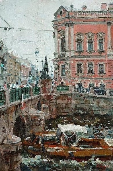 Такой разный Петербург в картинах Павла Еськова. Присылайте ваше творчество. Лучшее по традиции ... - 7