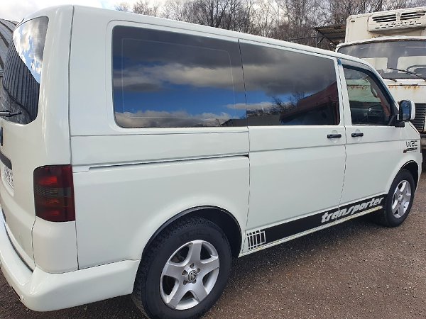 Volkswagen Transporter T5 заводской пассажир. 2005 г.в 2.5 турбо дизель Я собственник Обмен только ... - 4